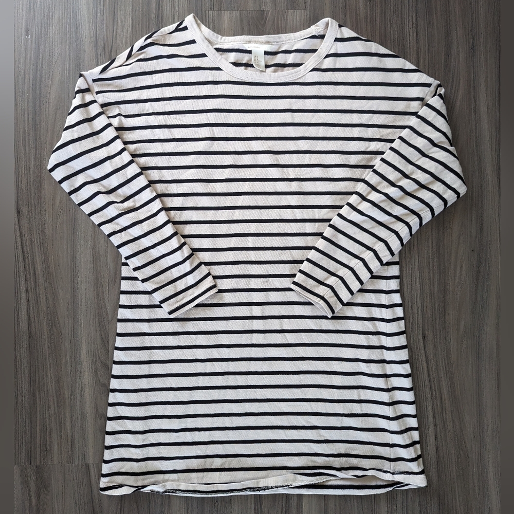 H&M - Black and White Dress - Medium
